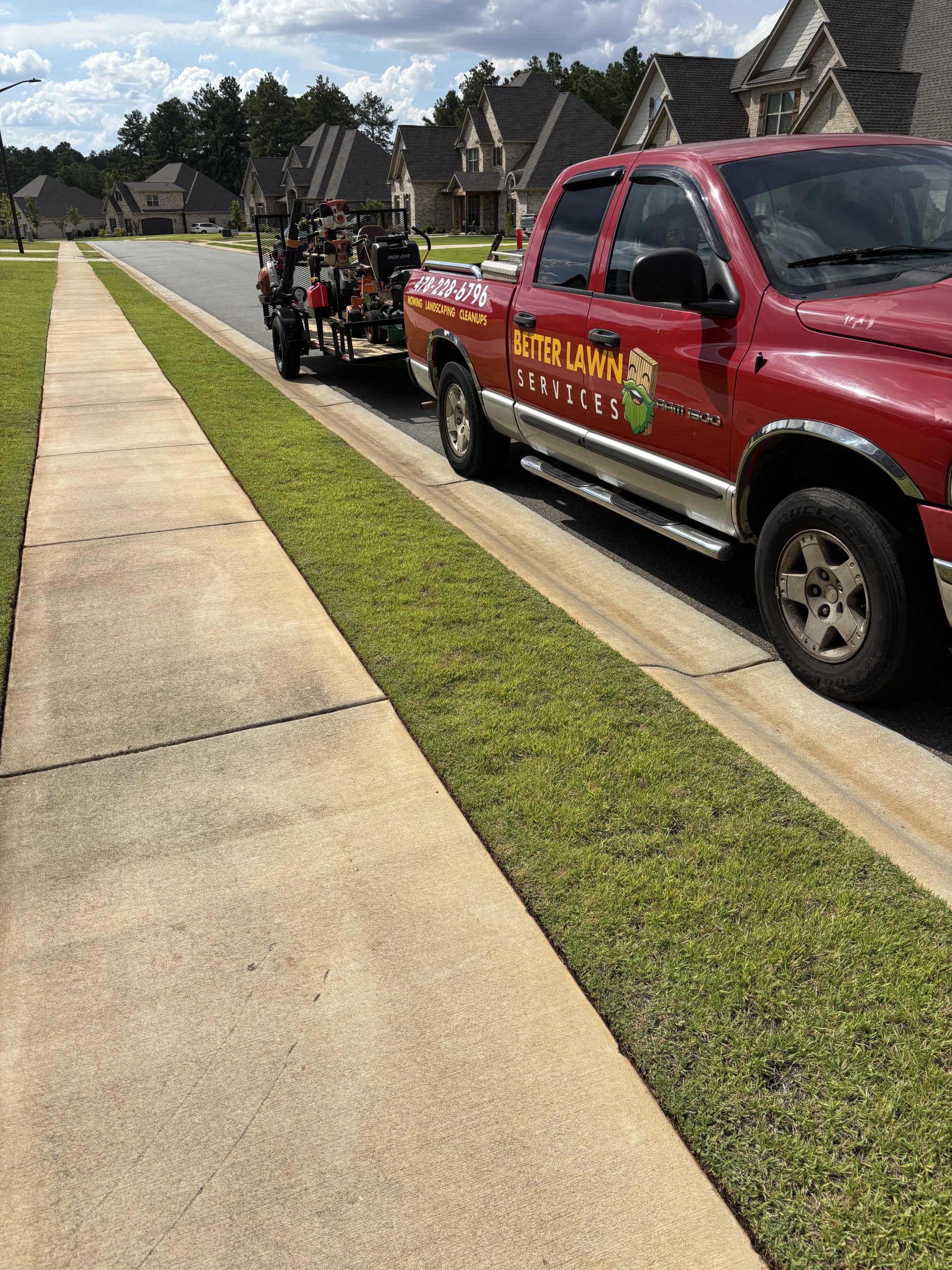BetterLawn Services truck